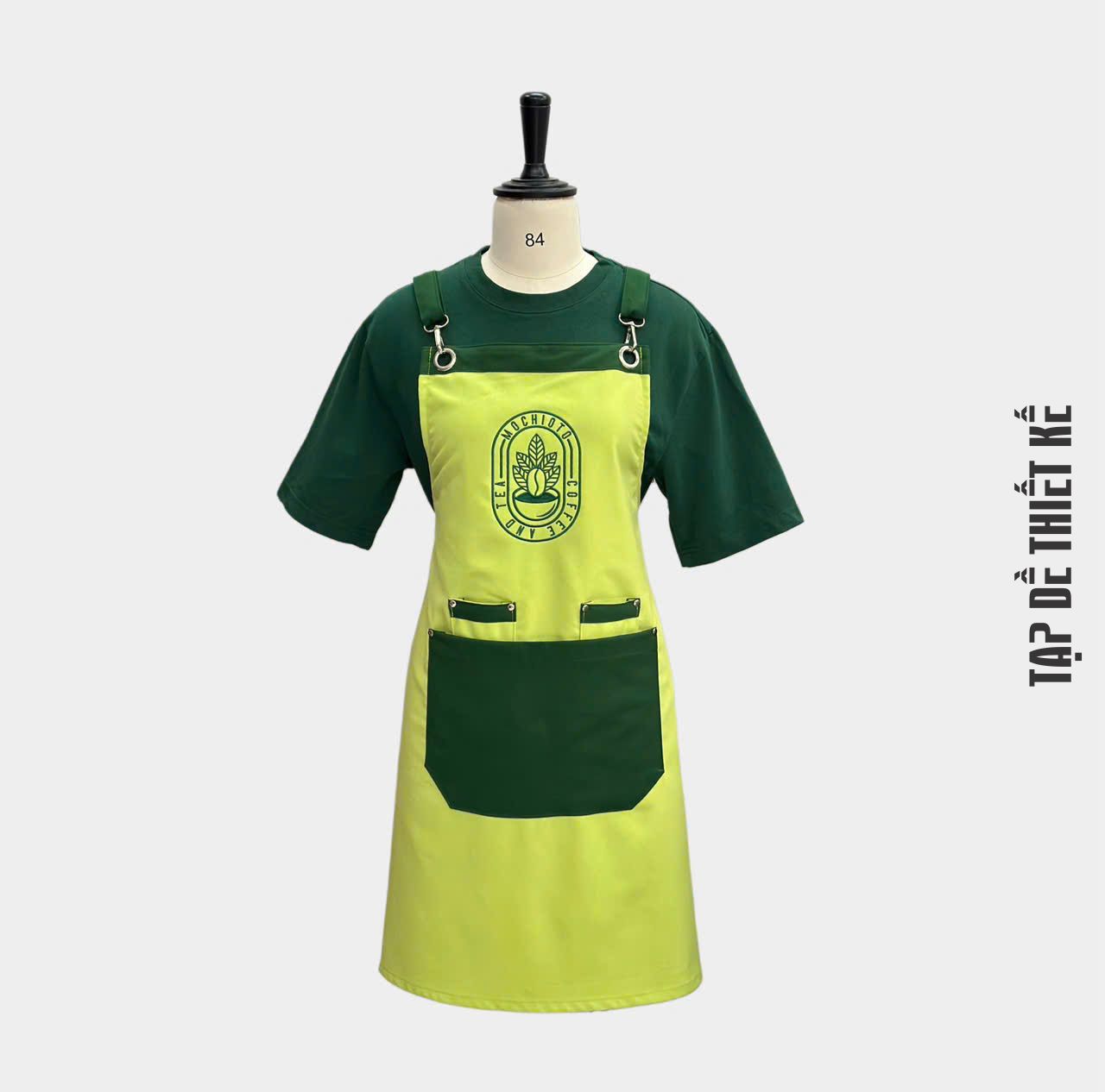 Mẫu tạp dề quán cafe thiết kế theo yêu cầu, nhận may số lượng lớn