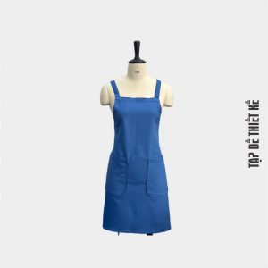 Tạp dề chữ H màu xanh dương