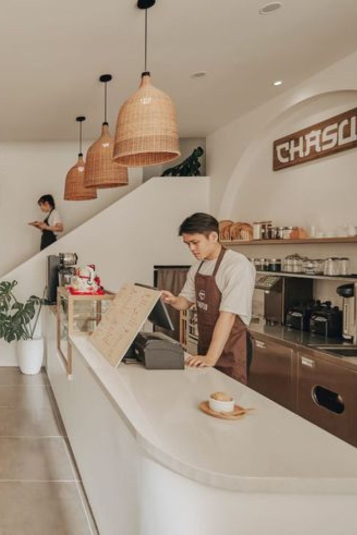 Tạp dề quán cafe phong cách chuyên nghiệp