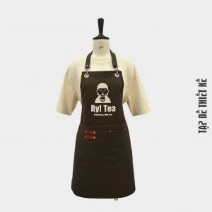 Tạp dề quán trà sữa Ry Tea