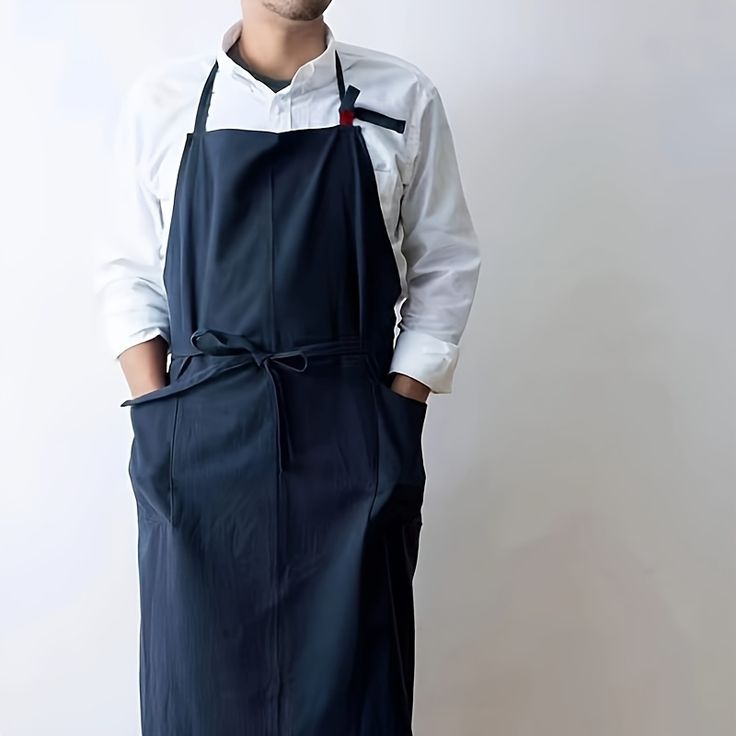 Tạp dề cotton nhẹ nhàng dành cho nhân viên làm bánh.
