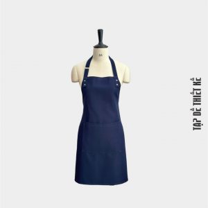 Tạp dề yếm màu xanh đen kaki