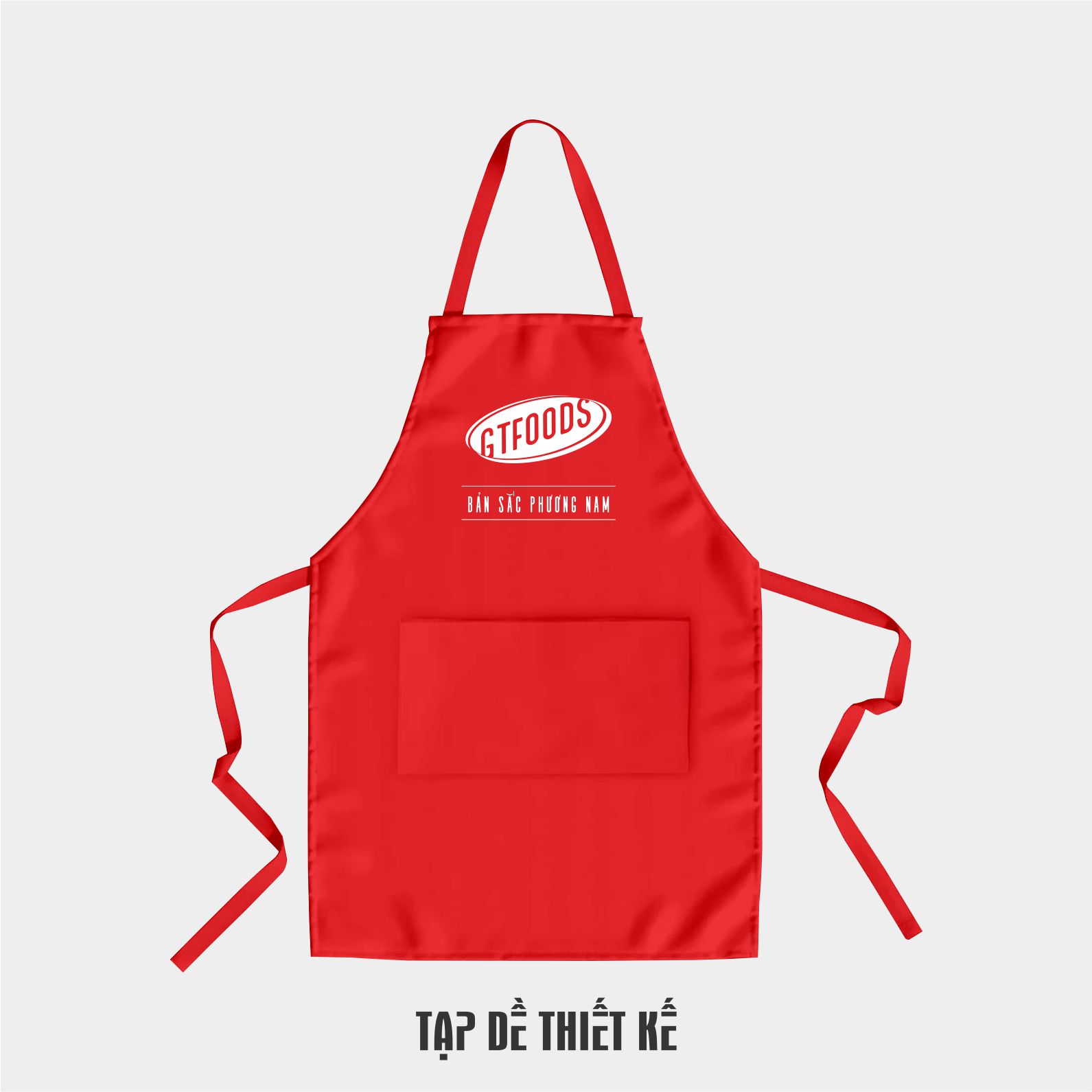 Thiết kế tạp dề đồng phục GT Food