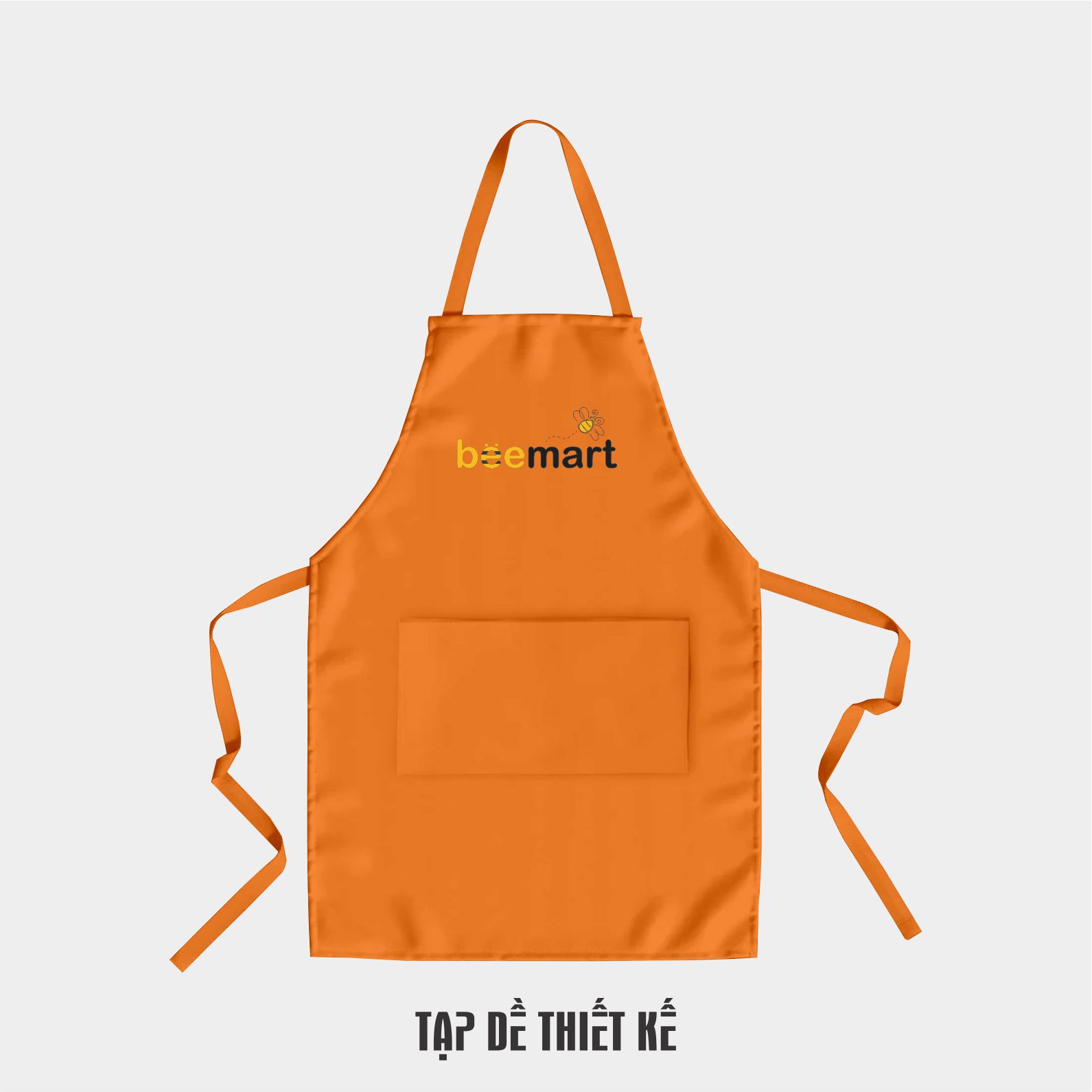 Thiết kế tạp dề đồng phục Bee Mart