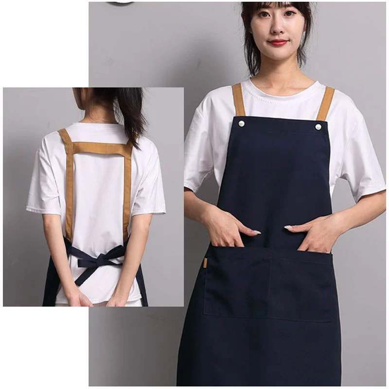 Tạp dề dài chữ H dành cho đầu bếp chuyên nghiệp.