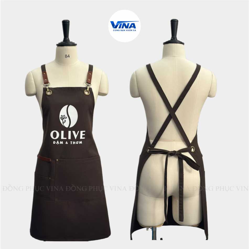 Tạp dề quán cafe đẹp