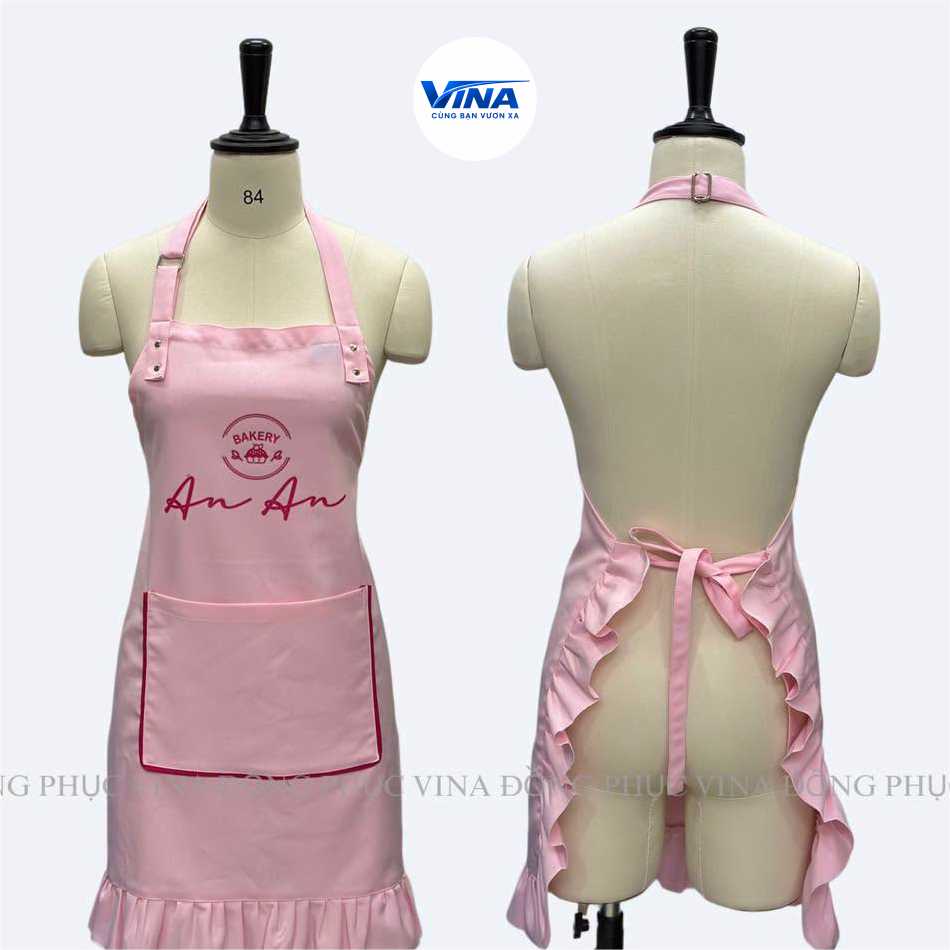 Tạp dề đồng phục tiệm bánh