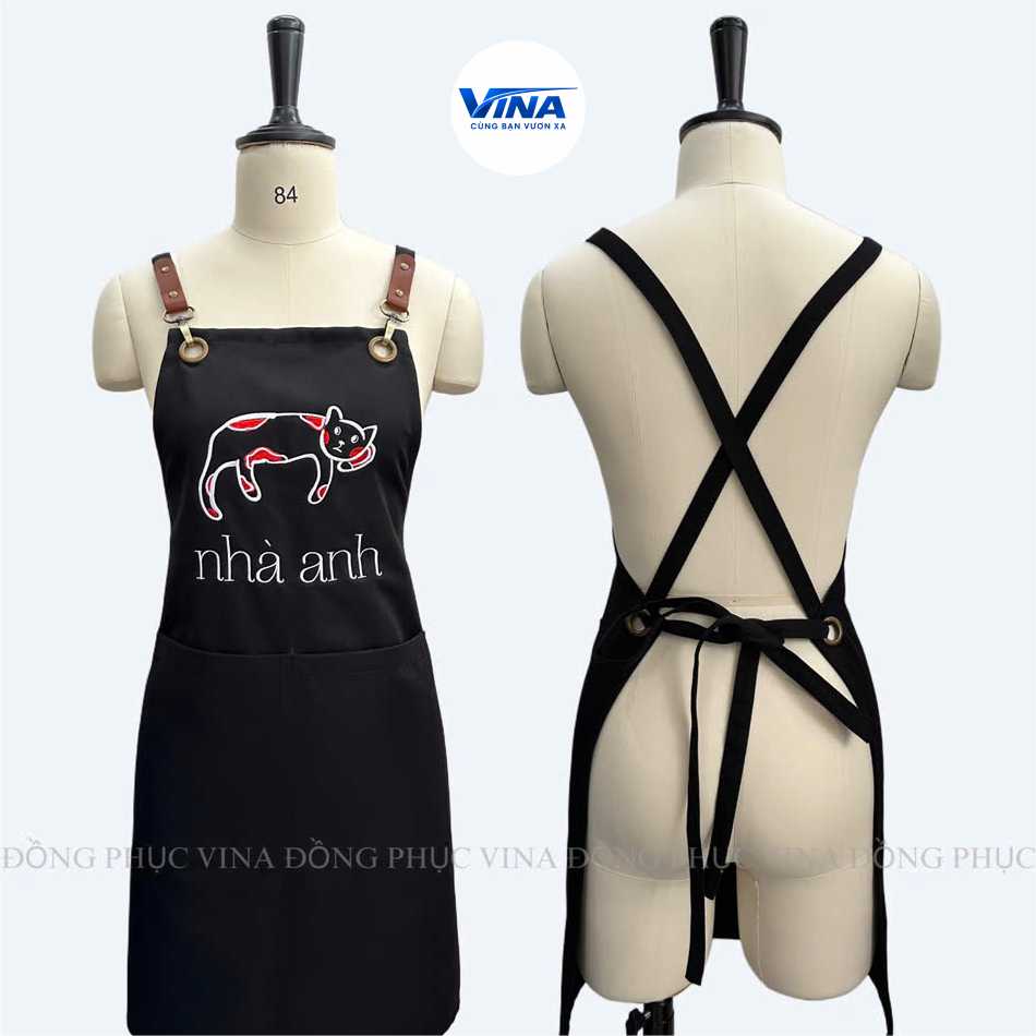 Tạp dề nhà hàng Nhà Anh